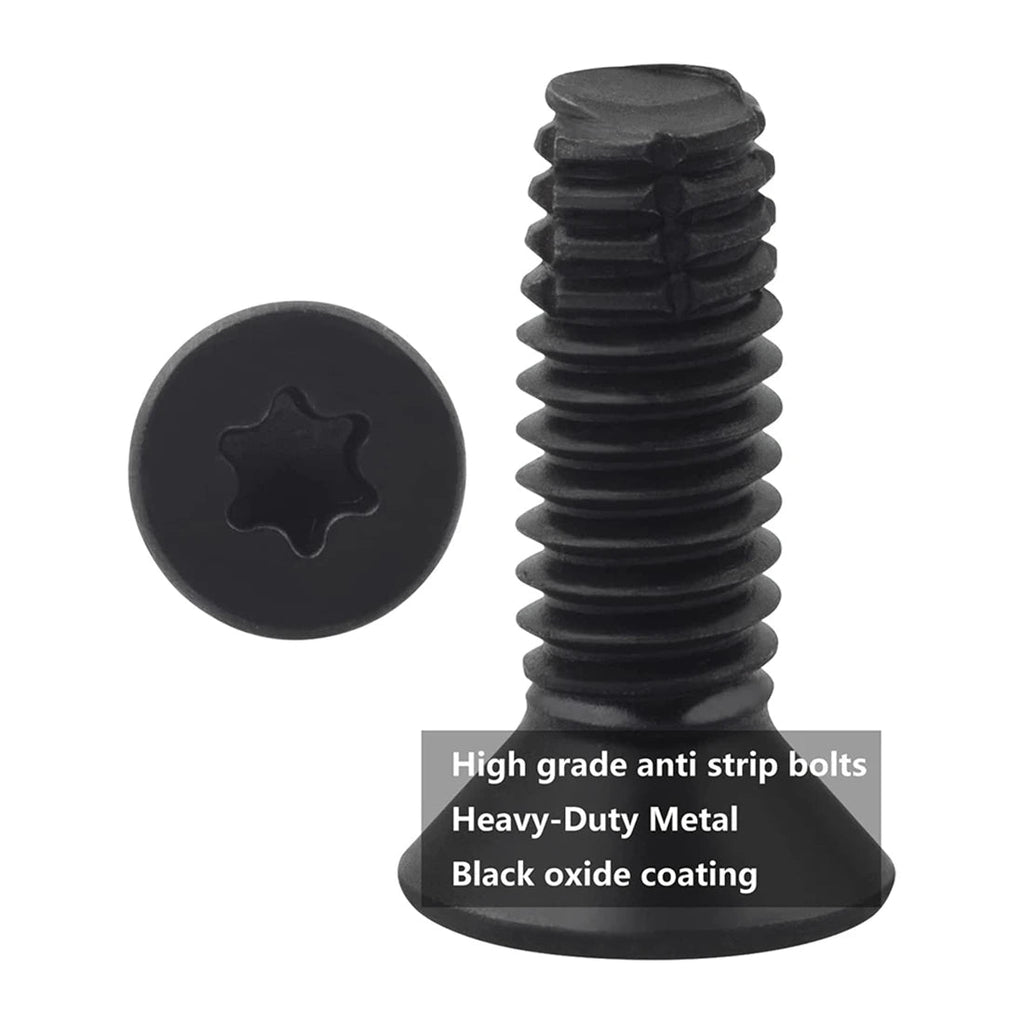 Torx Screws & Bolts Set 20PCS  – Replacement for Doors, Windshield, Roll Bar, Tailgate for Jeep Wrangler CJ, YJ, LJ, TJ (1976-2006)