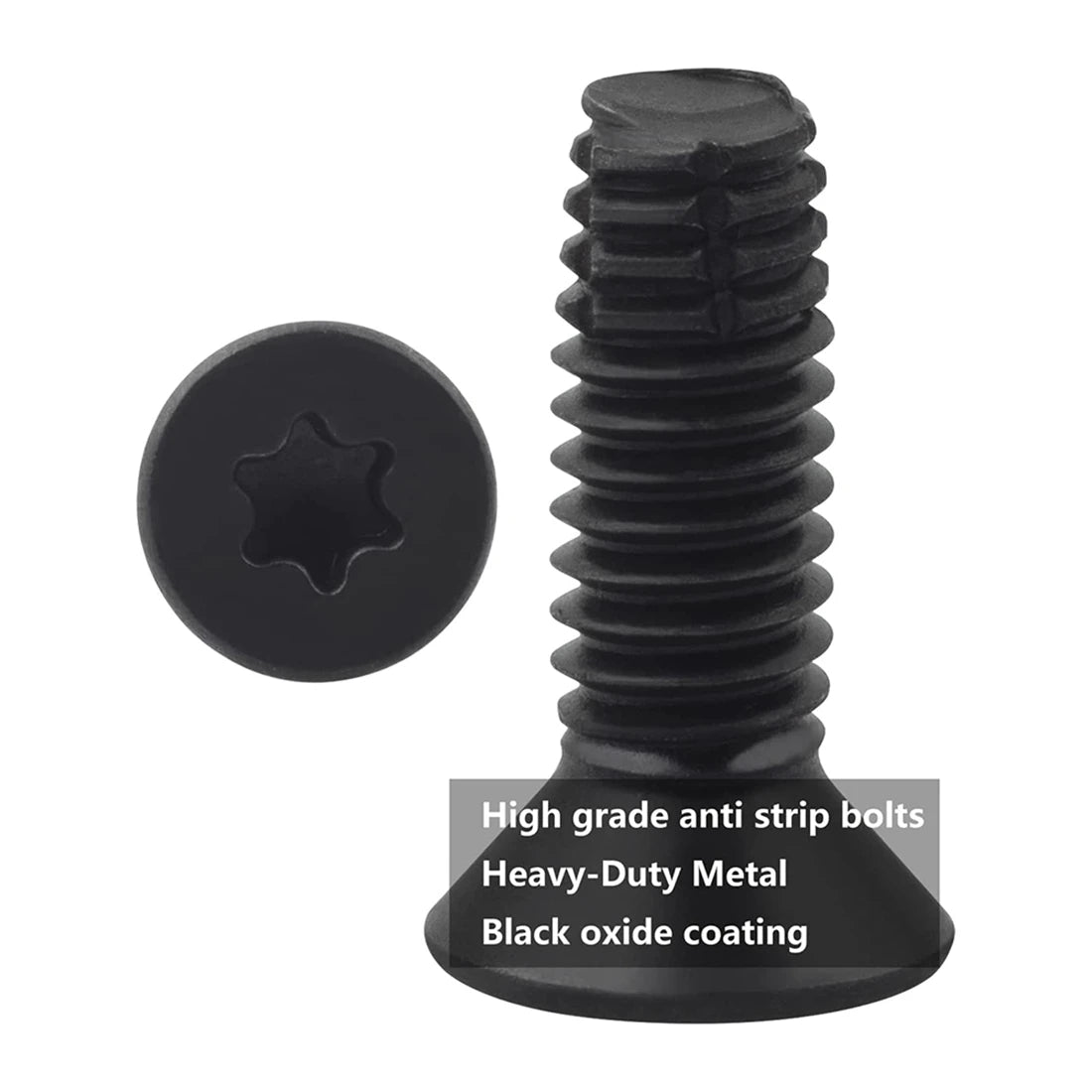 Torx Screws & Bolts Set 20PCS  – Replacement for Doors, Windshield, Roll Bar, Tailgate for Jeep Wrangler CJ, YJ, LJ, TJ (1976-2006)