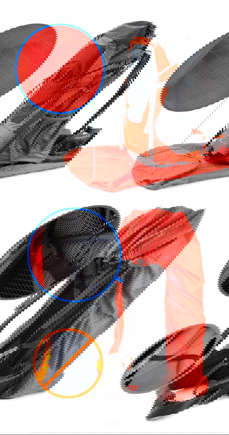 Waterproof Rain Covers for 20-75L Backpacks (Multiple Options)