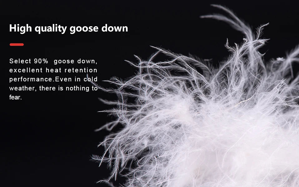 Winter Goose Down Slipper Boots – Water-Resistant, Windproof, and Thermal Foot Covers